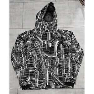 2000s Oakley Ski Snowboard Jacket Mens XL Geometric‎ Print
